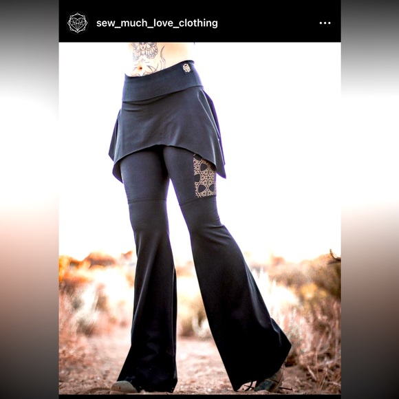 Sew Much Love flare pants - Picture 1 of 2